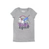 Girl Squad Unicorn Glitter Graphic T-Shirt (Little Girls & Big Girls)