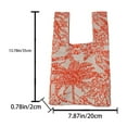 thumbnail image 4 of Women Fashion Hobo Bag Tree Flower Pattern Female Clutch for Gift (Orange), 4 of 10