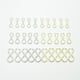 thumbnail image 3 of Yuarrent 100x plomos de pesca de acero inoxidable ojo de alambre fácil de aplicaciones amplias multifuncionales y compactas Pescar Plata, 3 of 6