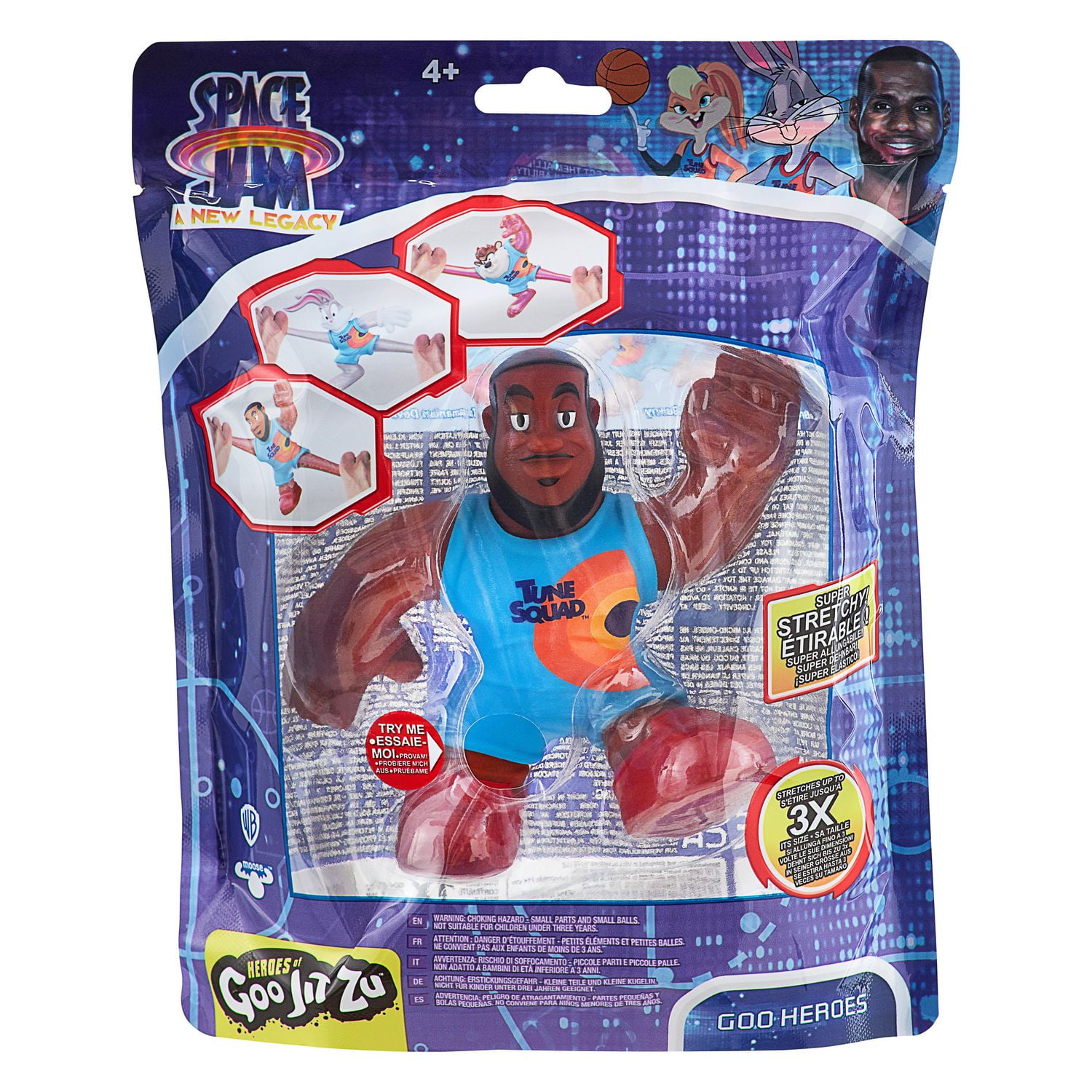 Space Jam 5” Stretchy Hero – LeBron