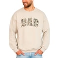 thumbnail image 2 of Camo Dad Sweatshirt for Men Hunting Sweatshirt for Father Military Camouflage Crewneck Sand Sweatshirt Adult X-Large, 2 of 6