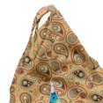 thumbnail image 5 of Brown Paisley Lounger Chair Bag, Oriental Continuous Antique Folk Print in Warm Tones, High Capacity Storage with Handle Container, Lounger Size, Camel Pale Orange, by Ambesonne, 5 of 5