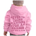thumbnail image 4 of Sweat à Capuche Décontracté à Manches Longues et Col Rond Imprimé Lettre pour Filles Automne et Hiver, 4 of 5