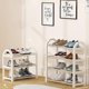 thumbnail image 3 of KAIYANG Zapatero pequeño, zapatero de 3 niveles, miniorganizadores de zapatos, almacenamiento de calzado, montaje rápido sin necesidad de herramientas, estante de almacenamiento de zapatos para niños,, 3 of 5