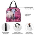 thumbnail image 4 of Disketp Flower Field Cow Bolsa Térmica para Almuerzo para Hombre y Mujer, Ideal para Trabajo, Senderismo y Picnic, 4 of 8