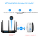 thumbnail image 5 of Amplificador de señal WiFi, repetidor inalámbrico, extensor de 300 m, pequeño expansor de pan al vapor, 5 of 5