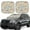 Famous Places, variant on Naloa Dragon Scales 2 Piece Foldable Car Sun Shades, Car Windshield Sunshade, Front Window Sunshade for Car, Truck, SUV - Small