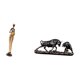 thumbnail image 5 of Estatuas de mujeres,Estatuas y esculturas africanas Tienda de estatuas de mujeres,Estatua de escritorio,Figura decorativa de pelea de toros y osos,Colecciones de esculturas de toros,artesanía, 5 of 8