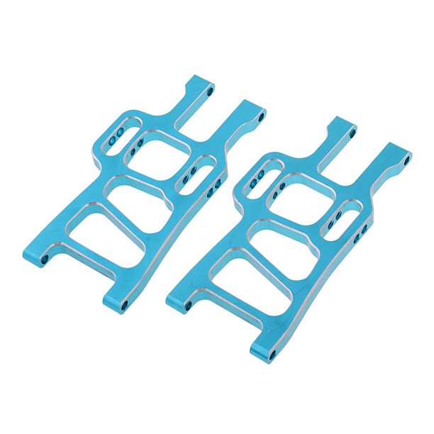 RC Brazo de Suspensión de Coche RC Alum Brazos de suspensión delanteros inferiores para HSP 1/10 Truck 94108 94111 Azul Azul Magideal RC Brazo de Suspensión de Coche