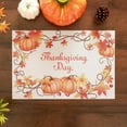 thumbnail image 3 of Thanksgiving Placemats Set of 4 Fall Place Mats Pumpkin Maple Leaves Table Mats Washable Non-Slip Heatproof Woven Placemats for Dining Table (17.7" X 11.8"), 3 of 7