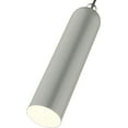 thumbnail image 4 of 46751-90 Livex Lighting Ardmore - 1 Light Pendant in Mid Century Modern Style - 5.13 Inches wide by 16.5 Inches high-Shiny Light Gray Finish, 4 of 8