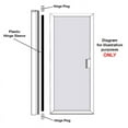 thumbnail image 6 of Plastic Hinge Sleeve for Shower Doors with Continuous Hinge - 84" Long, 6 of 6