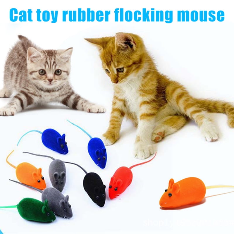 Cat Squeaky Mouse Toy Dog Cat Playing Toy Squeak Noise Toy False Rat
