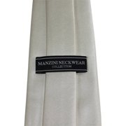 Solid Ivory Slim Men's Necktie