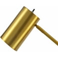 thumbnail image 4 of BoutiqueRugs Pielavesi Floor Lamp for Living Room - Iron Modern Minimalist Standing Ligting - Gold - 62'' H, 4 of 4