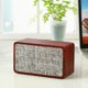 thumbnail image 1 of Gwong Electrónica Q2 Portable Bluetooth Compatible con Bluetooth 4.2 Altavoz de madera inalámbrico Bajo Subwoofer Music Player, 1 of 7