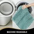 thumbnail image 3 of PrimeBeau Microfiber Non Slip Mat Anti-Slip Bath Mat, 20 x 32 Inch, Aqua Color, 3 of 8