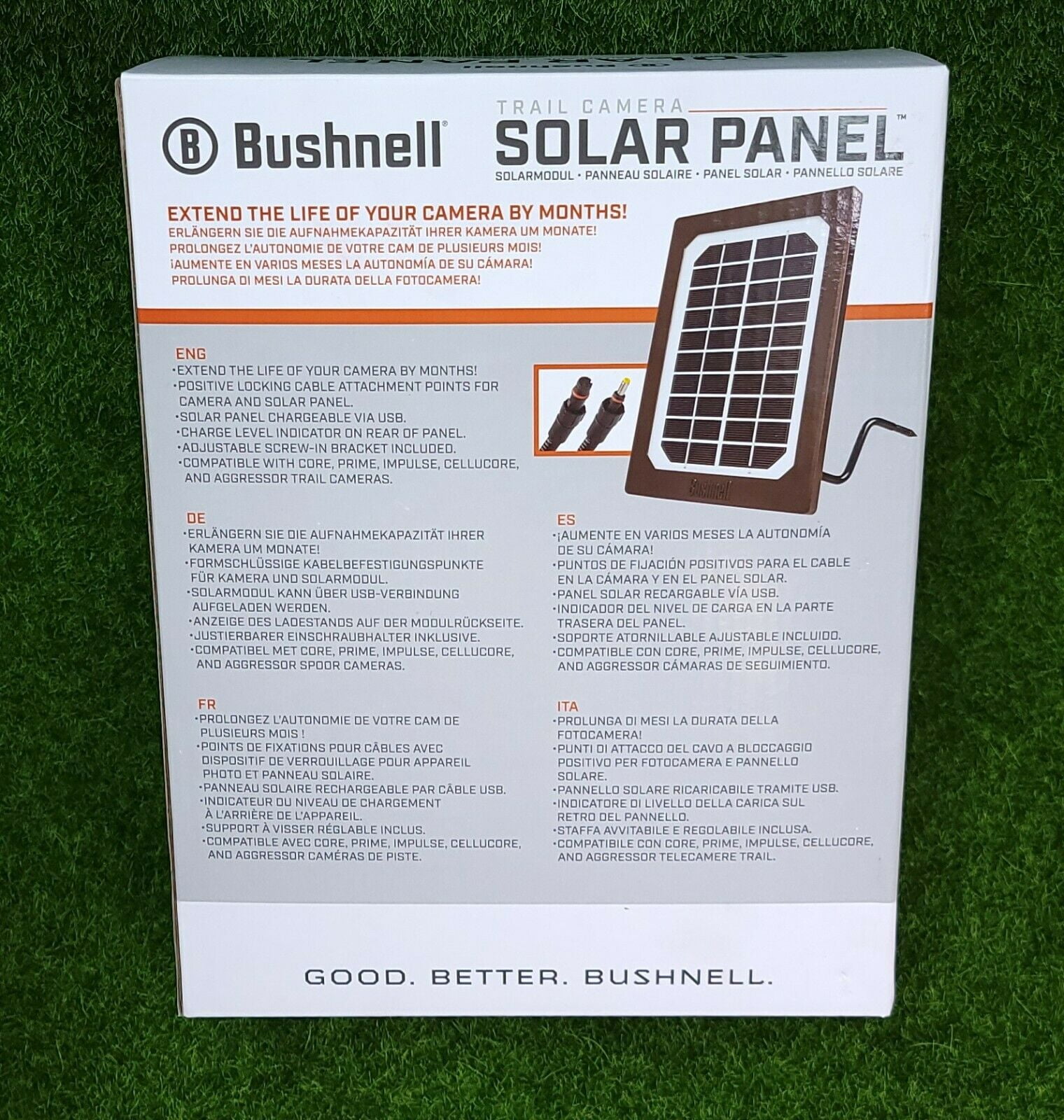 Bushnell 119986C Trail Camera Solar Panel
