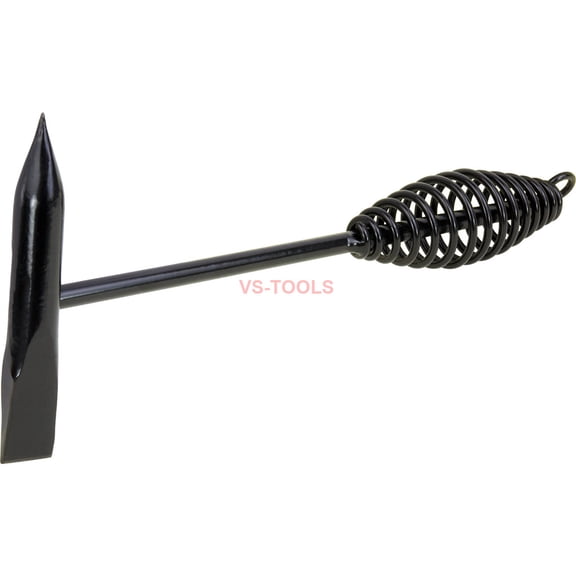 TOLSEN Welding Chipping 10oz 300g Hammer Spring Handle Clean Slag Remover