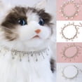 thumbnail image 2 of Adjustable Pet Necklace - Fade-Resistant Resin Cat Princess Necklace - Photography Prop and Birthday Gift, 2 of 8