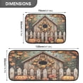 thumbnail image 4 of Kitchen Rugs and Mats【2 PCS】Non Skid Birdhouse Printing Creative Kitchen Mat, 4 of 7