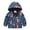 coat-a14-Navy, variant on Toddler Baby Boy Windbreaker Outerwear Fall Hunting Outfit | Zipper, Camouflage Jacket, Hooded Jackets for Boys, Forest Leaves Print, Spring Fall Clothes Boy Coat Plus Size Lightweight