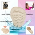 thumbnail image 3 of 3 pares de almohadillas metatarsianas para mujer, almohadillas cómodas de tacón alto mejoradas que alivian el dolor causado por la neuropatía de Morton (beige), 3 of 5