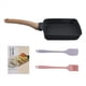 thumbnail image 3 of Sartén Tamagoyaki Sartén para Tortilla Japonesa Antiadherente Rollo de Huevo Anti Escaldado Desmontable para Estufa Accesorios de Cocina A, 3 of 5