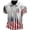 A09, variant on Men's 250 Anniversary USA Shirt United States of America 1776-2026 Tops Eagle Patriotic Flag Independence Day Shirts