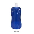 thumbnail image 5 of Harmtty BPA Free Plastic Dark Blue Collapsible Water Bottle, 480 ml, 5 of 7