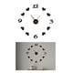 thumbnail image 5 of Reloj de pared DIY sin marco Macarena 3D moderno grande silencioso decoración de estar dormitorio Negro, 5 of 7