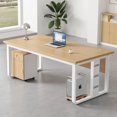 thumbnail image 2 of Aesthetic Wooden Office Desk Reception Modern Executive Standing Office Desk Computer Wooden Escritorio Oficina Furniture SR50OD My Lux Decor Round, 2 of 13