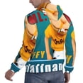 thumbnail image 4 of Lsque Sml Jeffy Pattern Casual Men's Hoodie,Hooded Sweatshirt with Kangaroo Pocket,Pullover Hoodie-XX-Large, 4 of 8