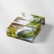 thumbnail image 4 of Funda Nórdica 3Pcs Verde Naturaleza Coco Forestal Juegos de Cama con Cremallera, 4 of 4
