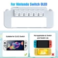 thumbnail image 6 of 1 x Console Protective Grip Cover Case With 6 Game Card Storage Slots for Nintendo Switch OLED, 6 of 7