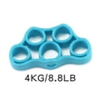 thumbnail image 1 of Hand Grip Strengthener Trainer Finger Exerciser Silicone 5 Finger Strengthener & Grip Strength Kit Portable New, 1 of 2