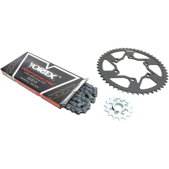 Vortex HFRS Hyper Fast 520 Conversion SX3 Black Chain & Sprocket Kit (CK2270)