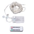 thumbnail image 2 of Cadena De Luces LED, IP45 A Prueba De Agua Ángulo De Visión De 360 ​​° Cadena De Luces De Control Remoto USB Para Patio Para Exteriores Para Festivales OTVIAP USB Remote Control Light String, 2 of 8