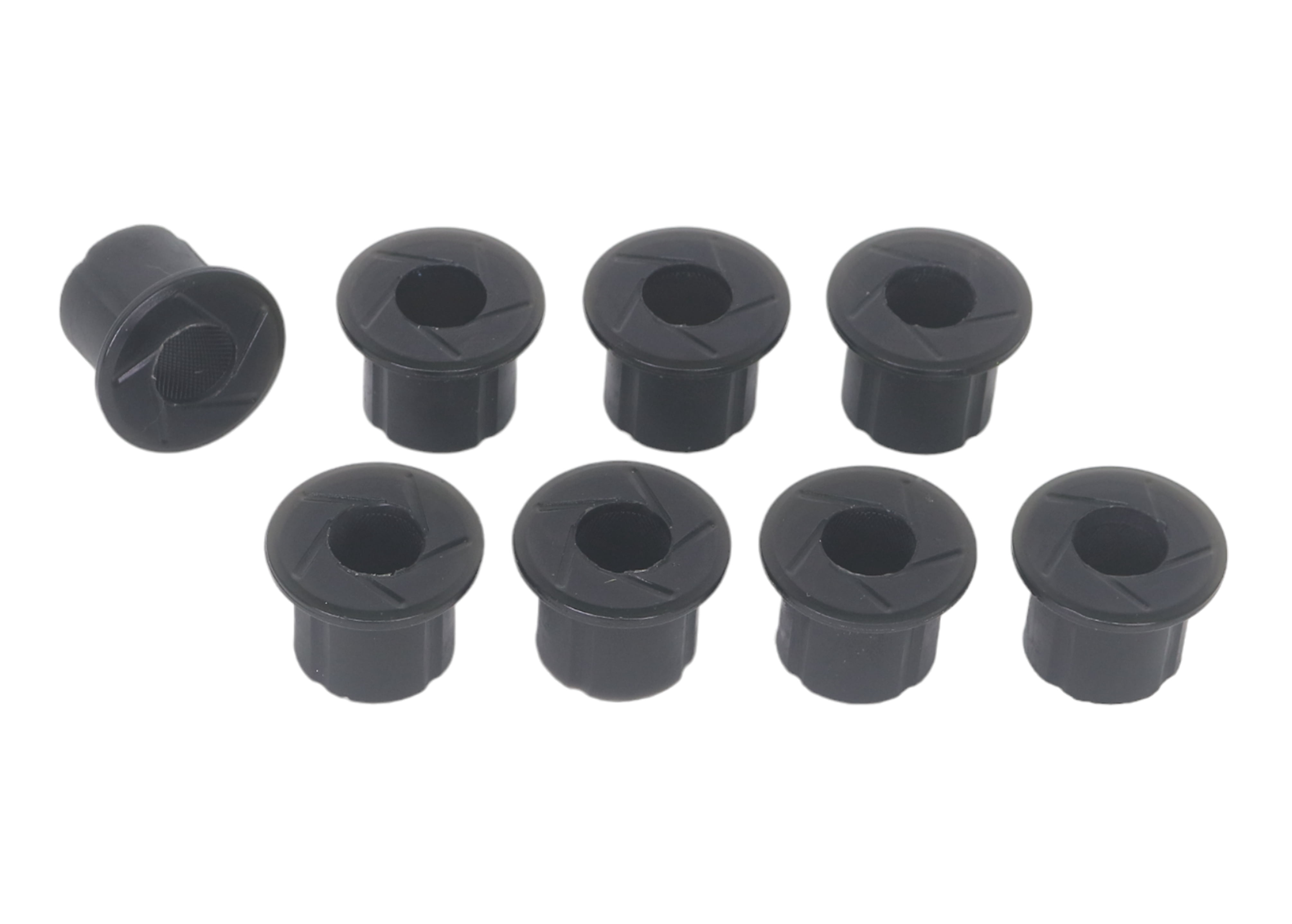 Whiteline W71060 Rear Leaf Spring and Shackle Bushing Kit Compatible with 98-04 Frontier, Xterra