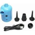 thumbnail image 1 of Bomba de aire eléctrica, 2 en 1, multifuncional, USB, azul, portátil, inflador/desinflador, bomba de aire eléctrica, bomba de aire eléctrica, bomba eléctrica, 1 of 5