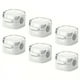 thumbnail image 1 of Paquete de 6 Clips Magnéticos para Cables Debajo del Escritorio, Soporte de Cable Adhesivo Fuerte para Mesita de Noche, Organizador de Cables de Cocina, 1 of 5