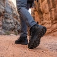 thumbnail image 5 of Gexuosn Hiking Shoes for Men Outdoor Trekking Athletic shoes Arch Support Hiking Boots,Black, 5 of 7