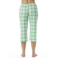 thumbnail image 3 of Just Love 100% Cotton Women Pajama Capri Pants Sleepwear (Mint, 2X), 3 of 3