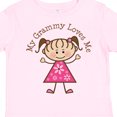 thumbnail image 4 of Inktastic My Grammy Loves Me Girls Toddler T-Shirt, 4 of 5