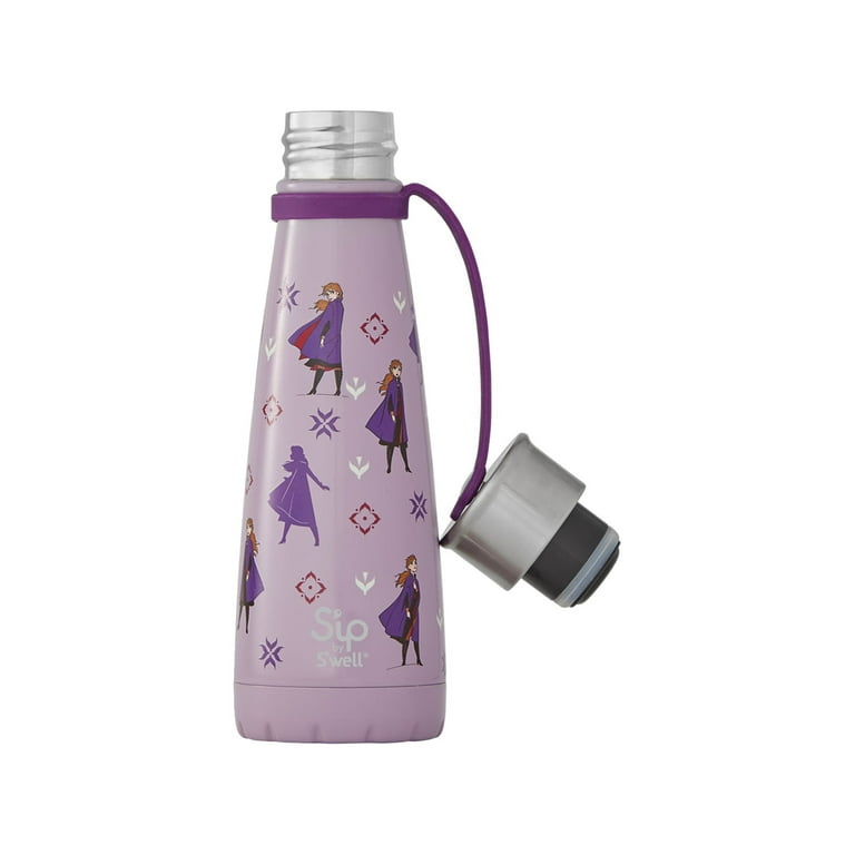 12 oz Stainless Steel Princess Water Bottles - Blue Ice Queen