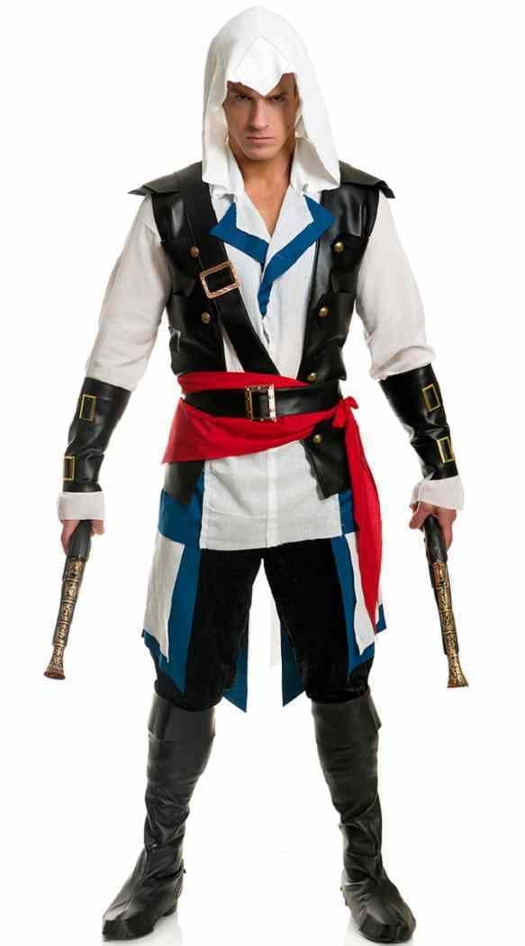 Cutthroat Assassin Pirate Men's Adult Halloween Costume - Walmart.com