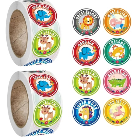 1000PCS Motivational Stickers for Classroom Teacher Supplies Student Incentives