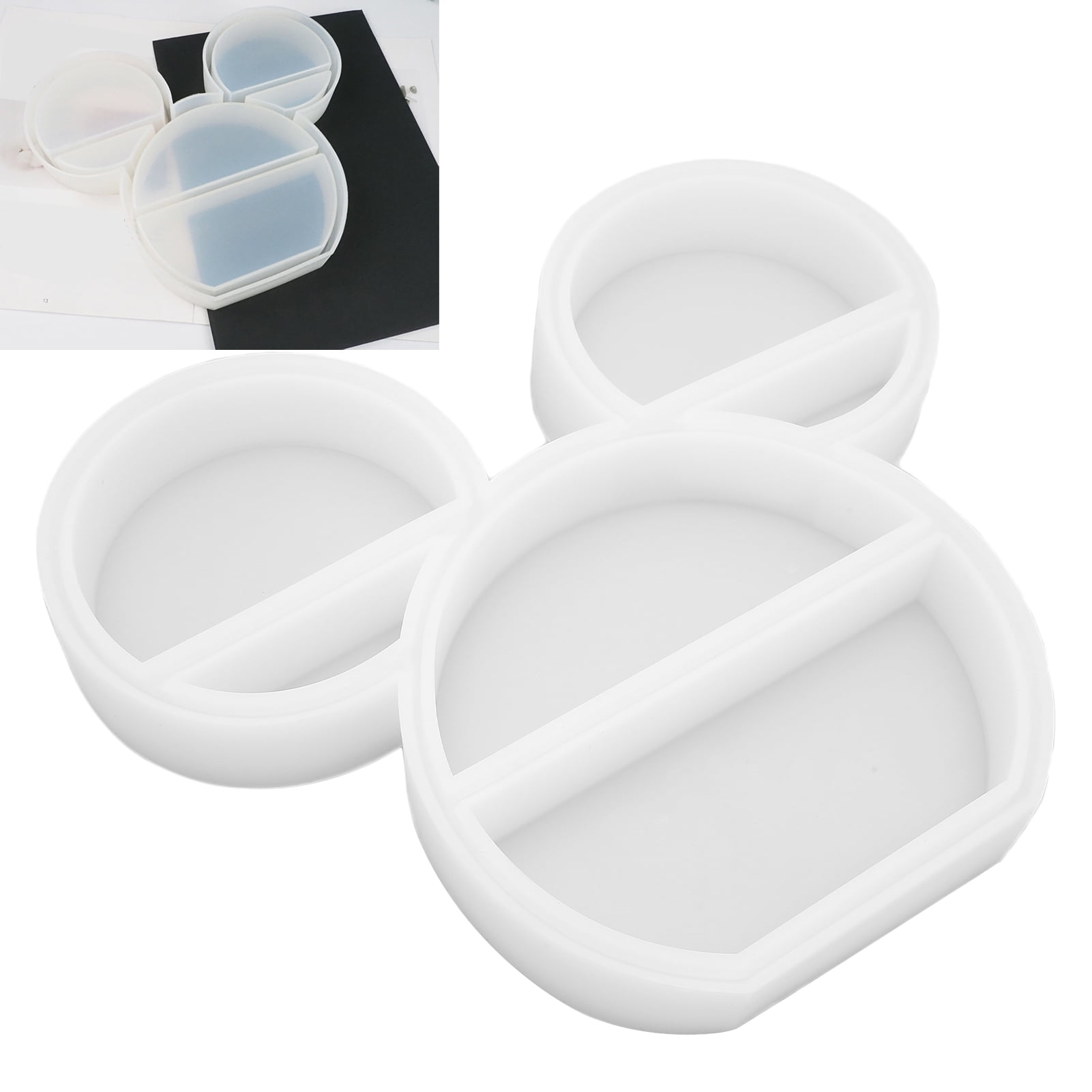BOKYAN Premium Storage Box Silicone Mold Flexible Durable Epoxy Resin Tools for Making Jewelry Ornaments Organizer Container Crafts Decor (10.24 in / 26 cm)