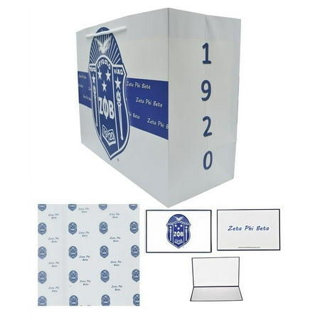 Zeta Phi Beta Gift Accessories Set - Package Set LARGE