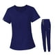 thumbnail image 4 of Conjunto de uniforme de enfermería, regalo para el Día de la Enfermera, ropa de trabajo para masajes, spa y belleza. SG, 4 of 9